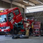 地域の消防車を整備!シェア90%超えのモリタが架装した特別車
