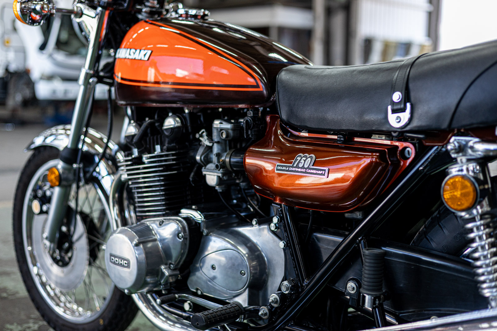 Z750（Z2）の車検整備