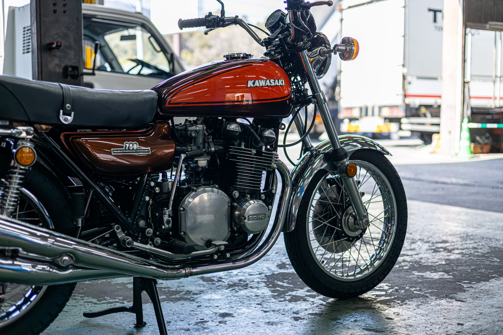 Z750（Z2）車検整備